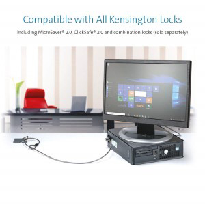 Compatible avec tous les verrous Kensington