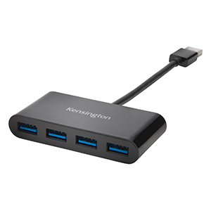 Kensington UH4000 Hub 4 ports USB 3.0 pour Windows et Mac OS