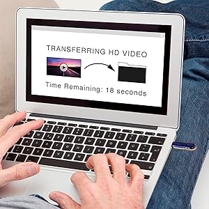 Transférez un long métrage Full HD en moins de 20 secondes