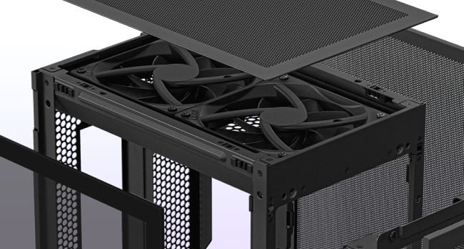 VENTILATEURS DE 120 MM PRÉINSTALLÉS