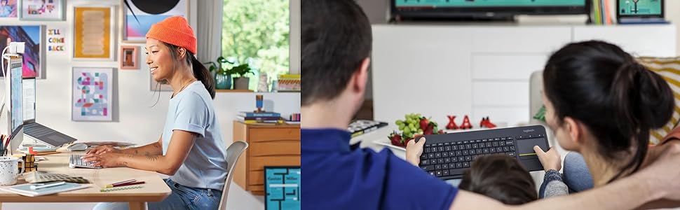 claviers logitech