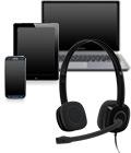Compatible avec les ordinateurs, les tablettes et les smartphones