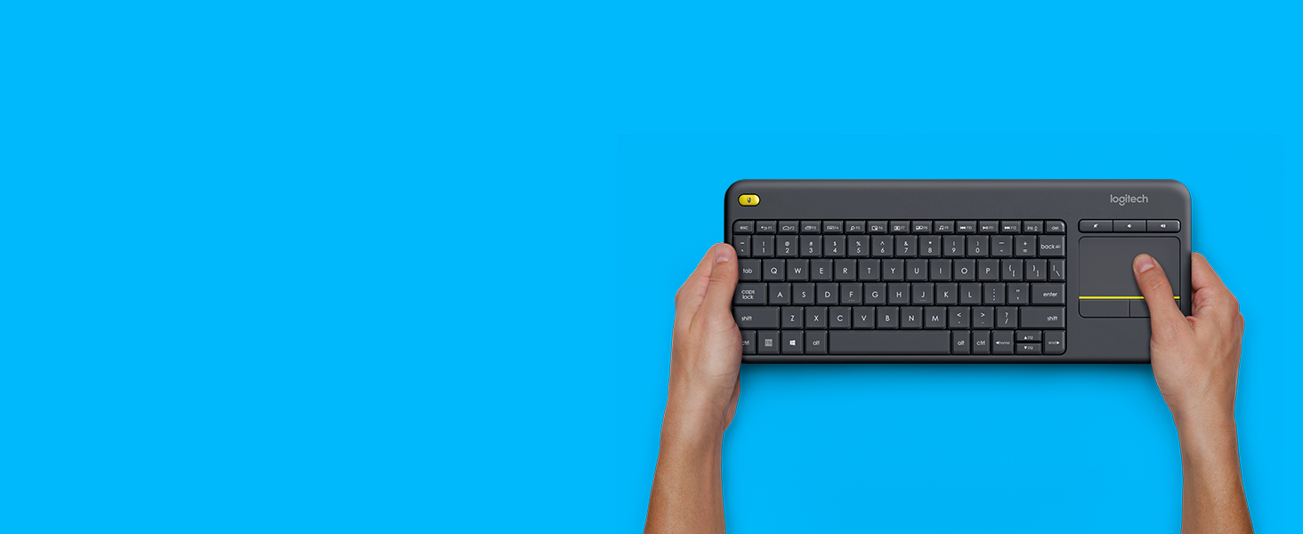 Clavier sans fil avec pavé tactile intégré