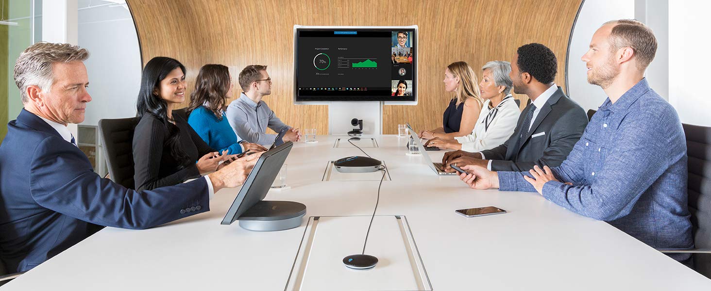Logitech GROUP avec extension microphones