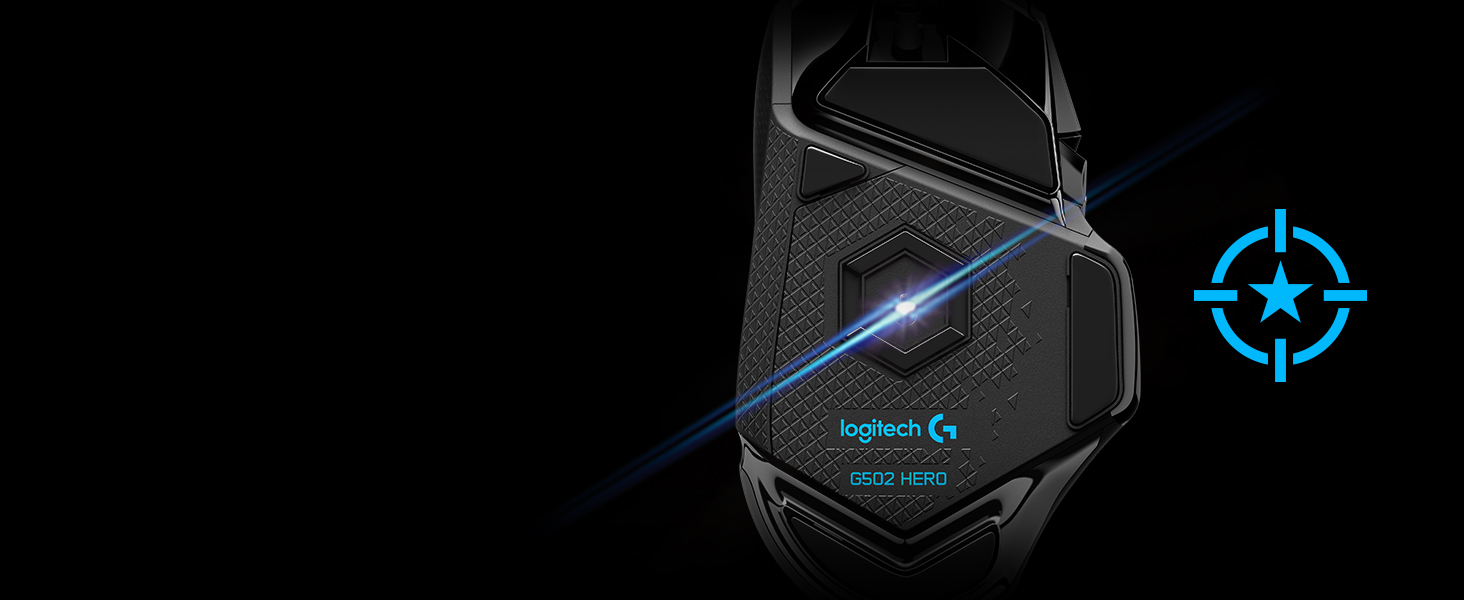 G502 HERO. Performances exceptionnelles.