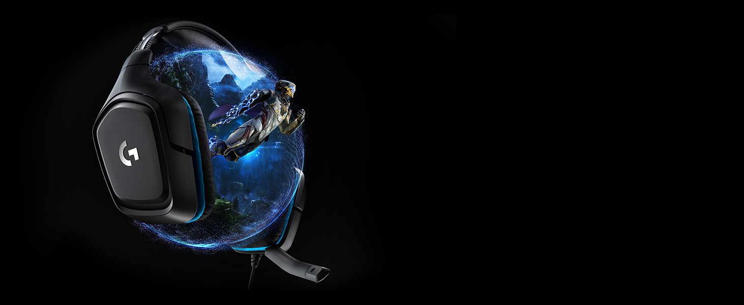 Casque gaming G432 avec son surround