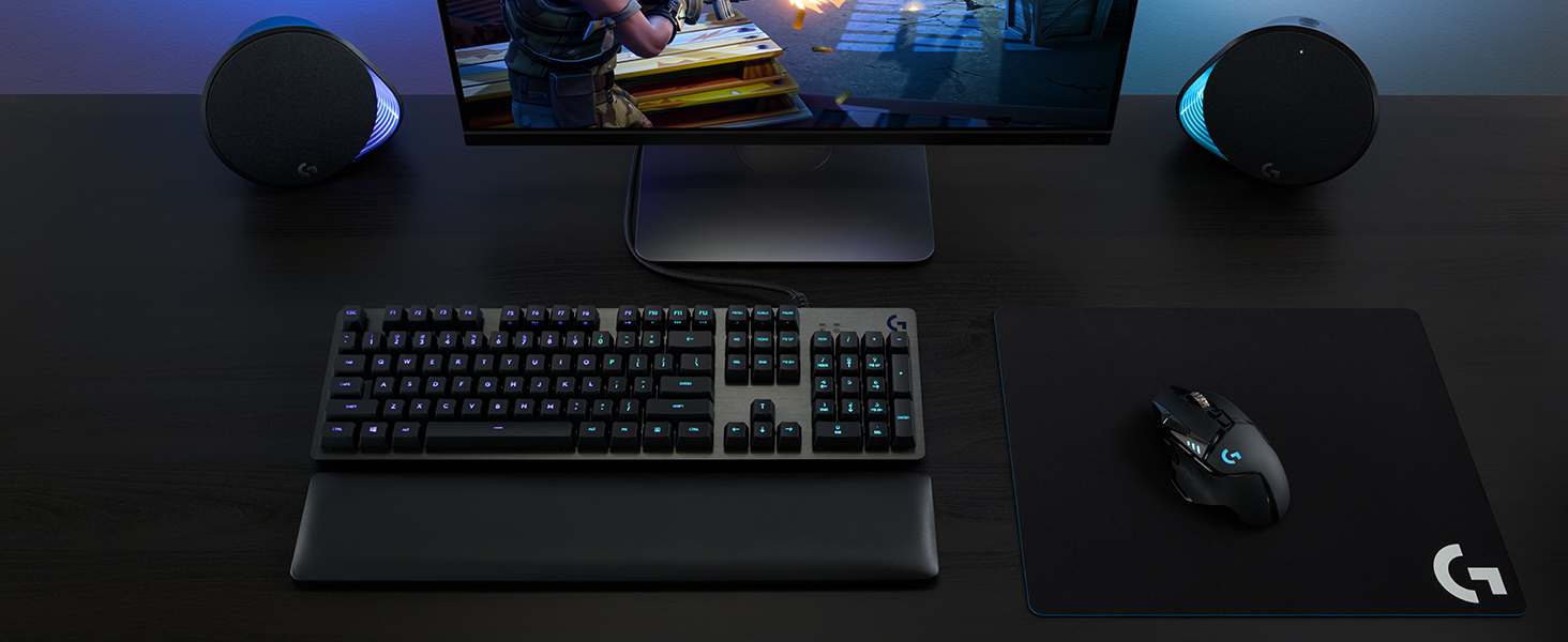Haut-parleurs gaming G560 LIGHTSYNC pour PC