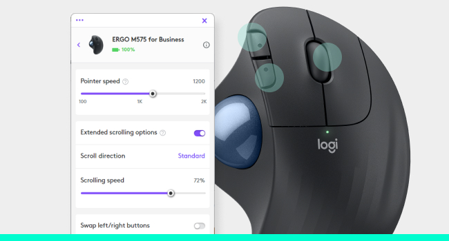 Personnalisation facile avec Logi Tune