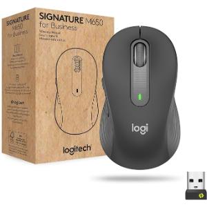 Logitech Signature M650 for Business, Souris sans Fil pour les Mains de Petite Taille à Taille Moyenne