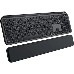 Logitech MX Keys S Plus - Graphite, Clavier Allemand QWERTZ