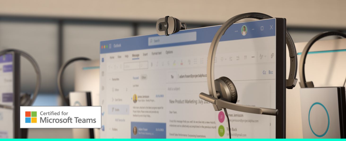 Certifié pour Teams, convient aux petits budgets