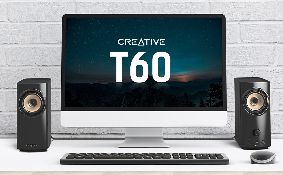 Améliorez votre son de bureau avec Creative T60