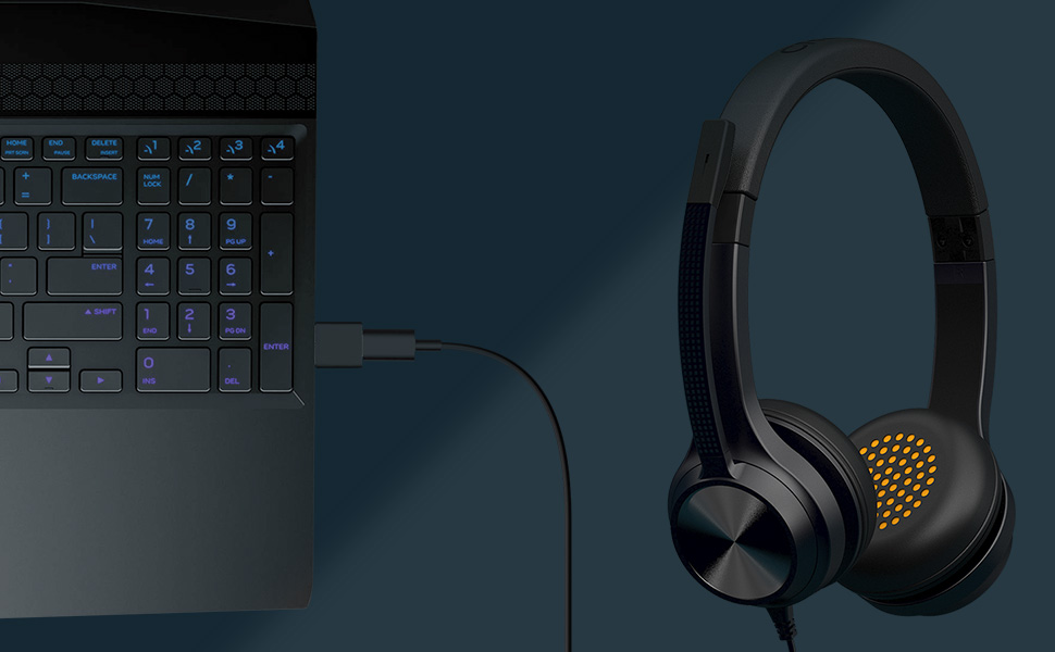 CASQUE PLUG-AND-PLAY USB-C