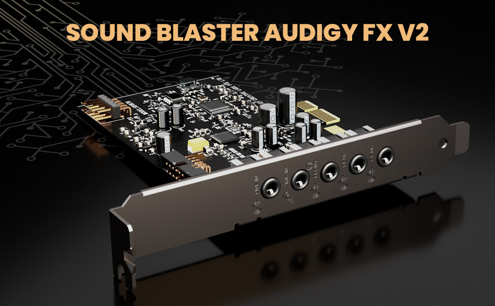 AMÉLIOREZ LE SON DE VOTRE ORDINATEUR AVEC LA SOUND BLASTER AUDIGY FX V2