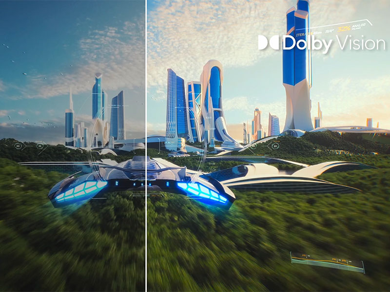 HDR incroyable avec Dolby Vision
