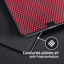 Coutures plates et anti-fragmentation
