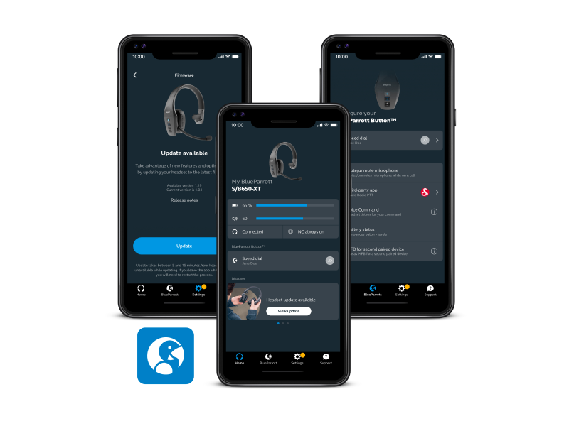 Le compagnon idéal de votre micro-casque BlueParrott