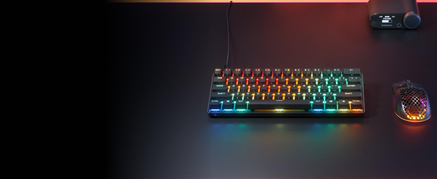 Illumination RGB touche par touche