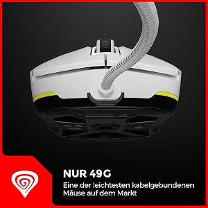 ULTRALEICHTE KABELGEBUNDENE GAMING-MAUS