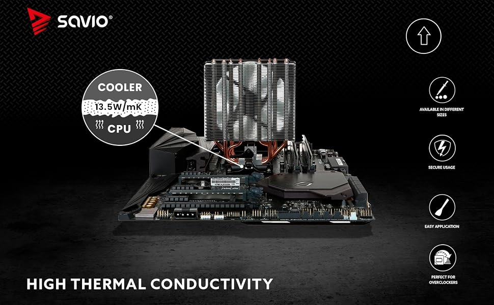 Excellente conductivité thermique