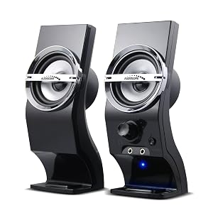 Le haut-parleur idéal pour votre ordinateur portable, ordinateur, smartphone et lecteur MP3.