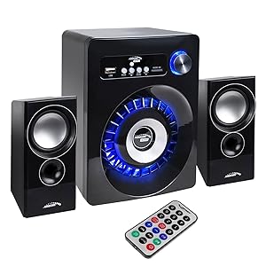 Audiocore AC910 Système de haut-parleurs multimédia Bluetooth 2.1