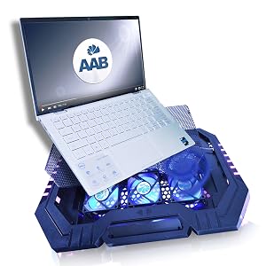 Comment fonctionne le support de refroidissement pour ordinateur portable AABCOOLING SCUTUM ?