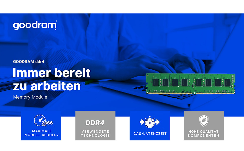 GOODRAM DDR4 DIMM Modules de mémoire