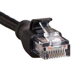 Amazon Basics Câble réseau Ethernet RJ45 catégorie 6 - 3 m, Noir