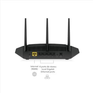Prend en charge les forfaits Internet et fibre jusqu'à 1 Gbit/s