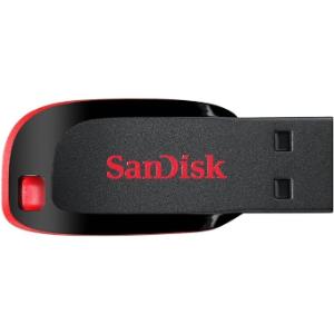 SanDisk 32 GB Cruzer Blade USB 2.0 Flash Drive - Black