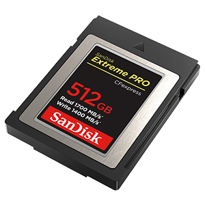 Carte CFexpress Type B SanDisk Extreme PRO
