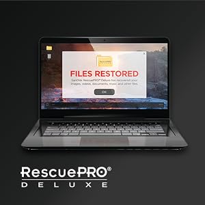 Récupération facile des fichiers avec le logiciel RescuePRO Deluxe