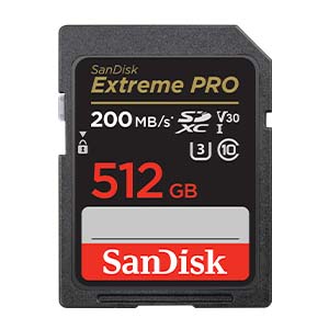 Carte UHS-I SD SANDISK Extreme PRO