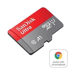 Carte microSD UHS-I SanDisk Ultra pour Chromebook