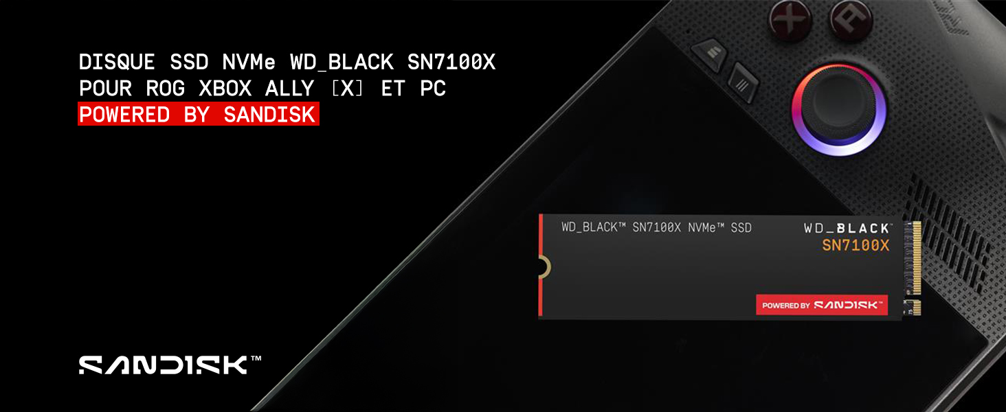 Conçu pour le gaming sur PC et ROG Xbox Ally (X).