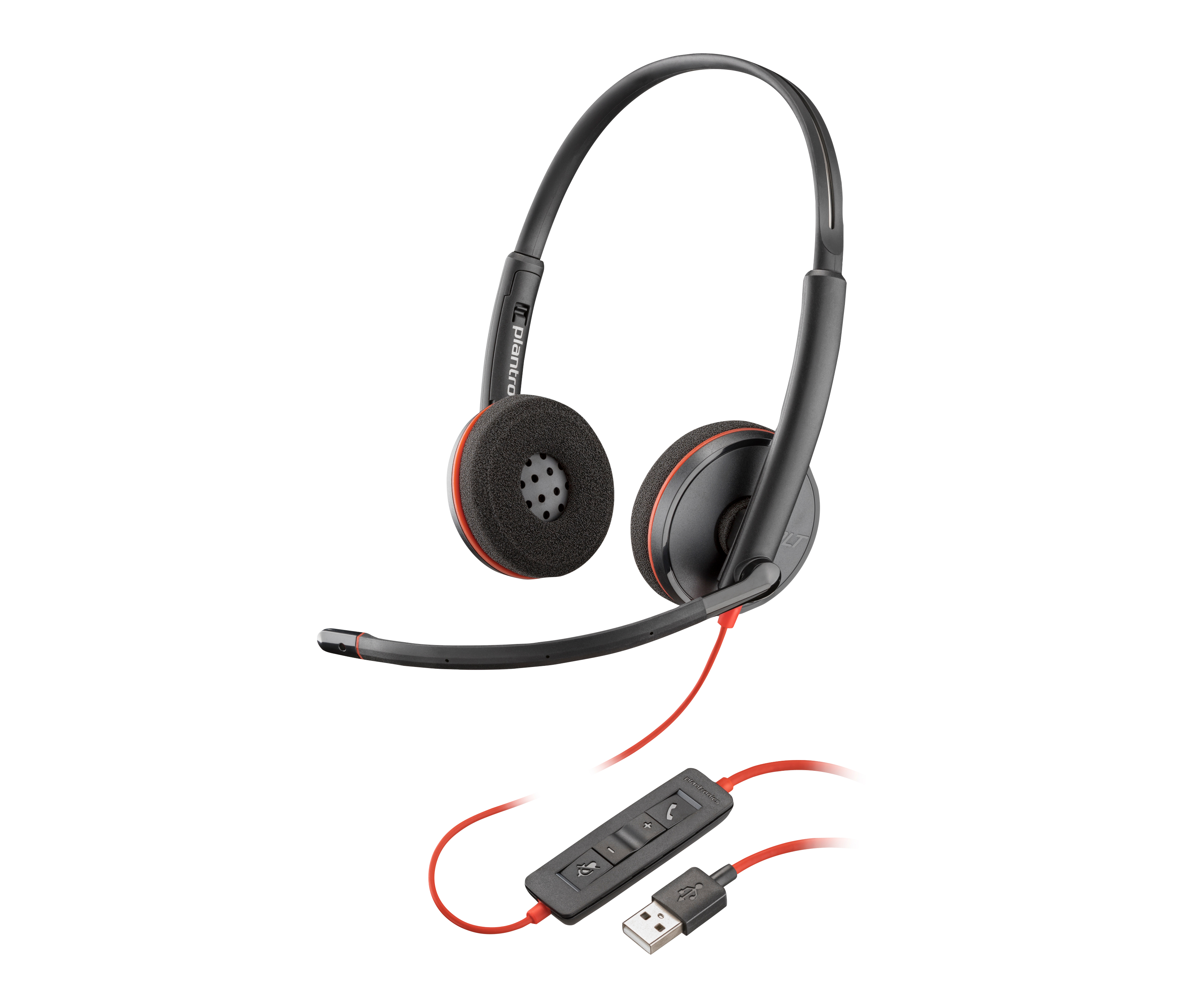 Micro-casque stéréo USB-A Poly Blackwire 3220 (lot)