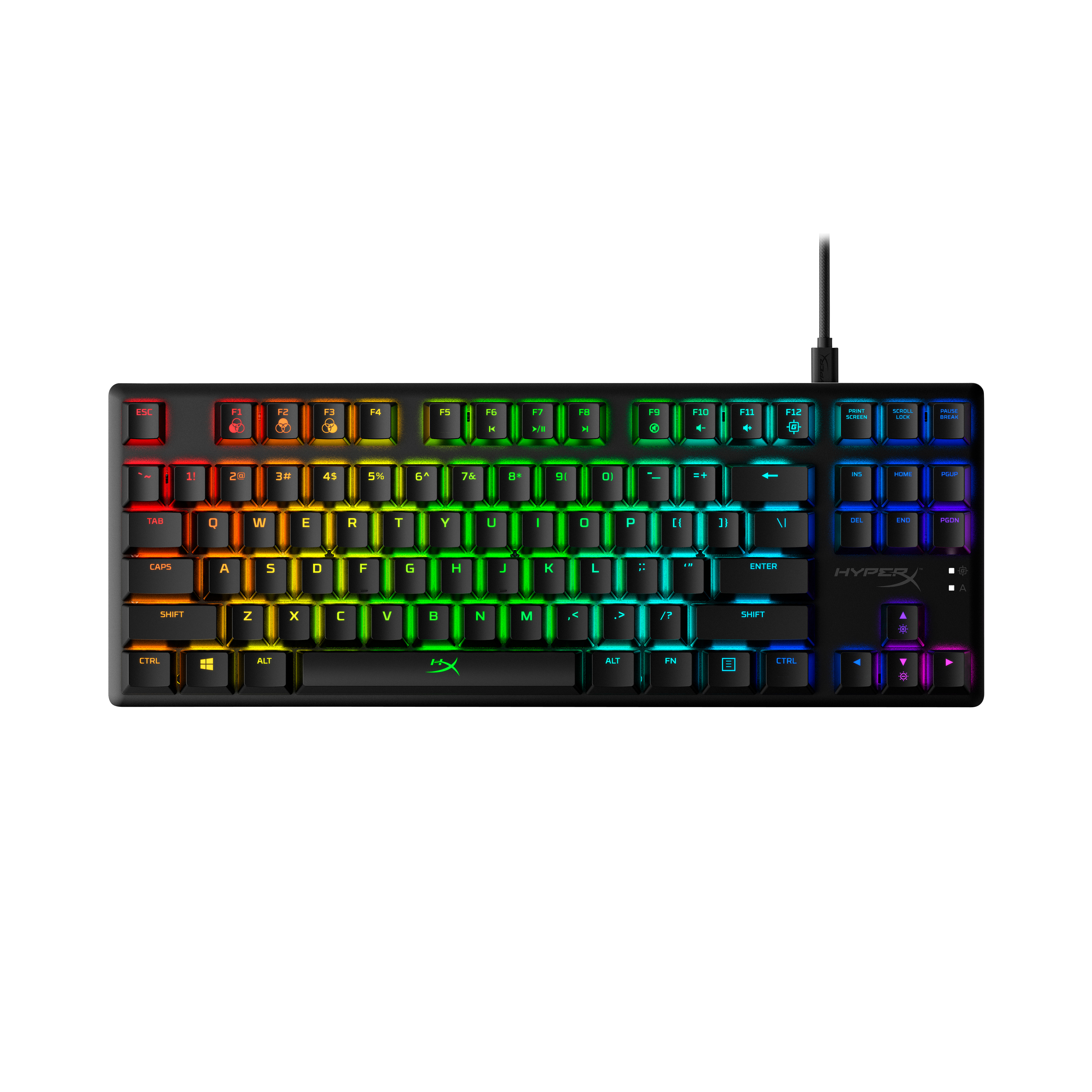 Alliage d’origine HyperX - Clavier mécanique de jeu - HX Aqua (disposition des États-Unis)