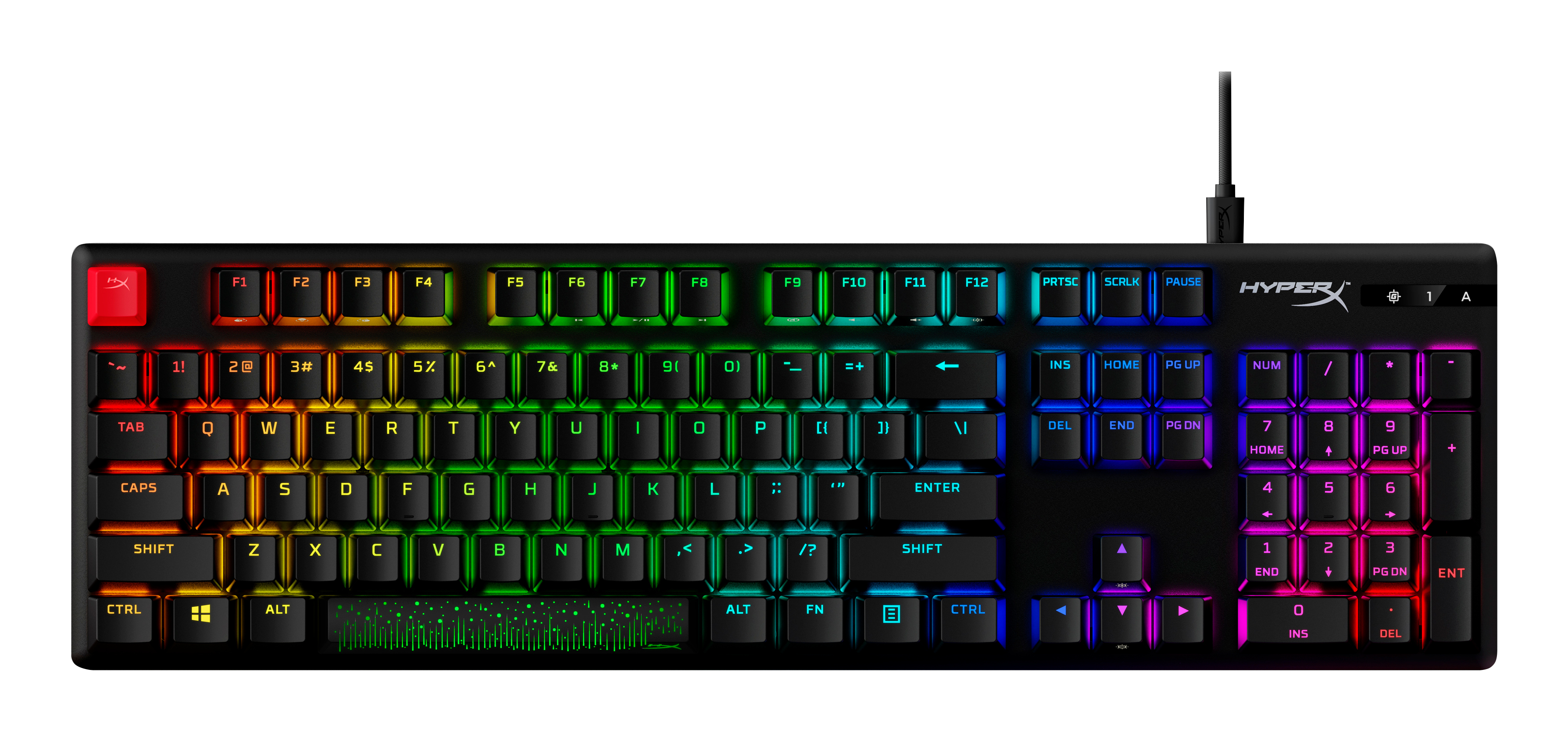 HyperX Alloy Origins PBT HX Red - Clavier de jeu mécanique