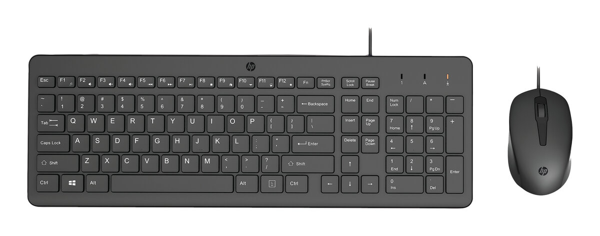 Souris et clavier filaires HP 150