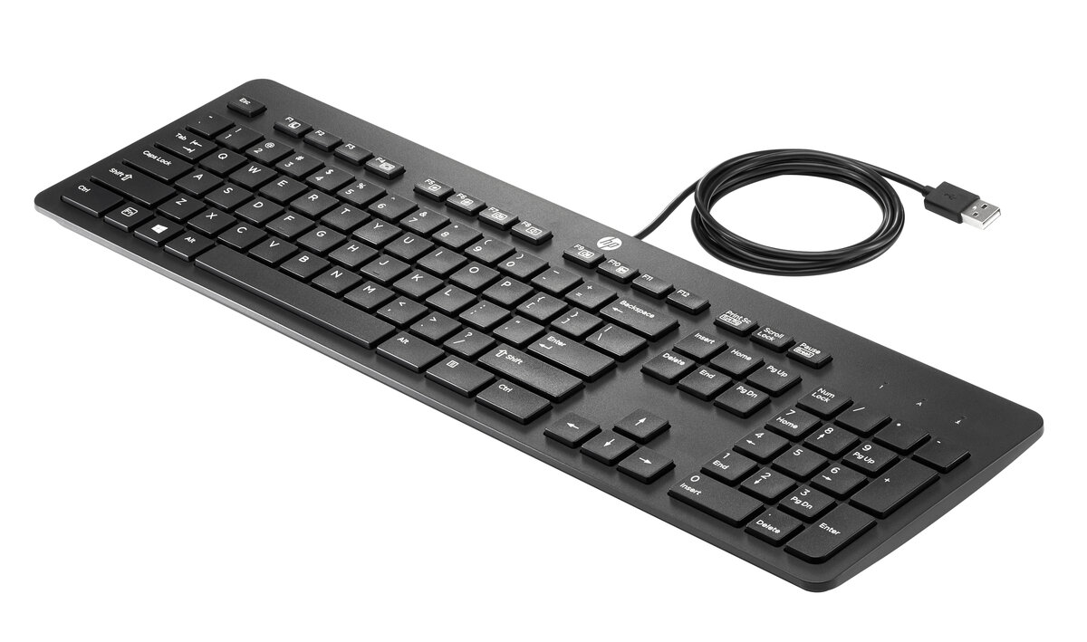 Clavier professionnel ultra-plat USB HP