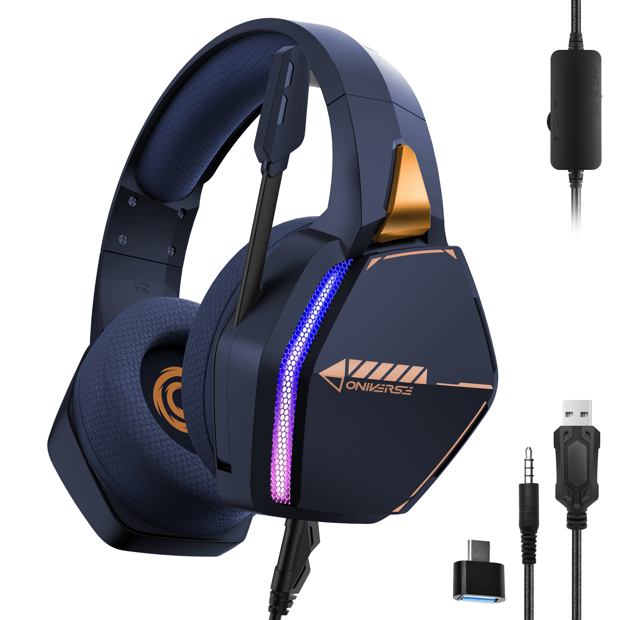 Casque gaming Nebula - Dark Blue (Multiplateforme)
