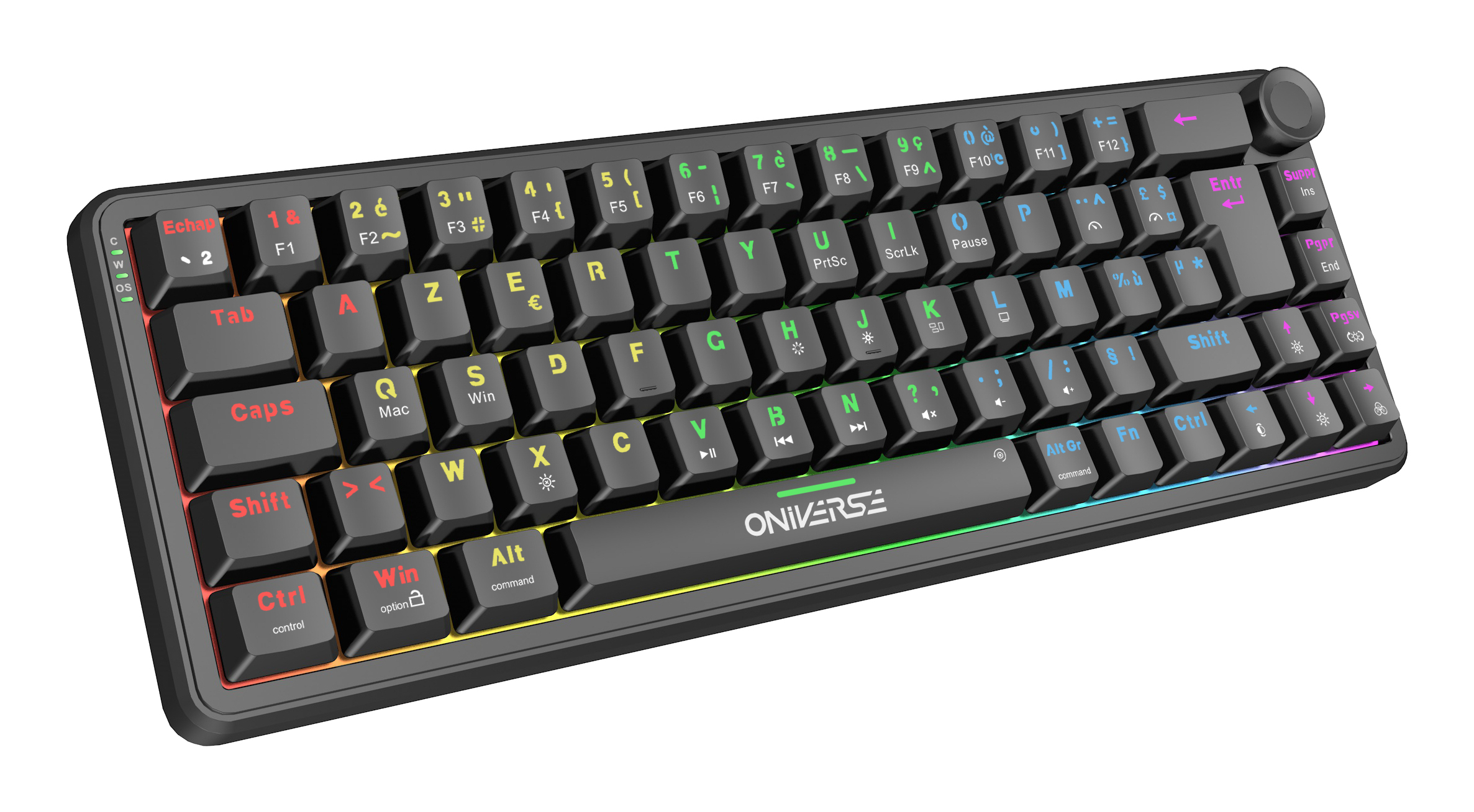 ONIVERSE - Clavier magnétique Maegnus - Nocta Black (PC)