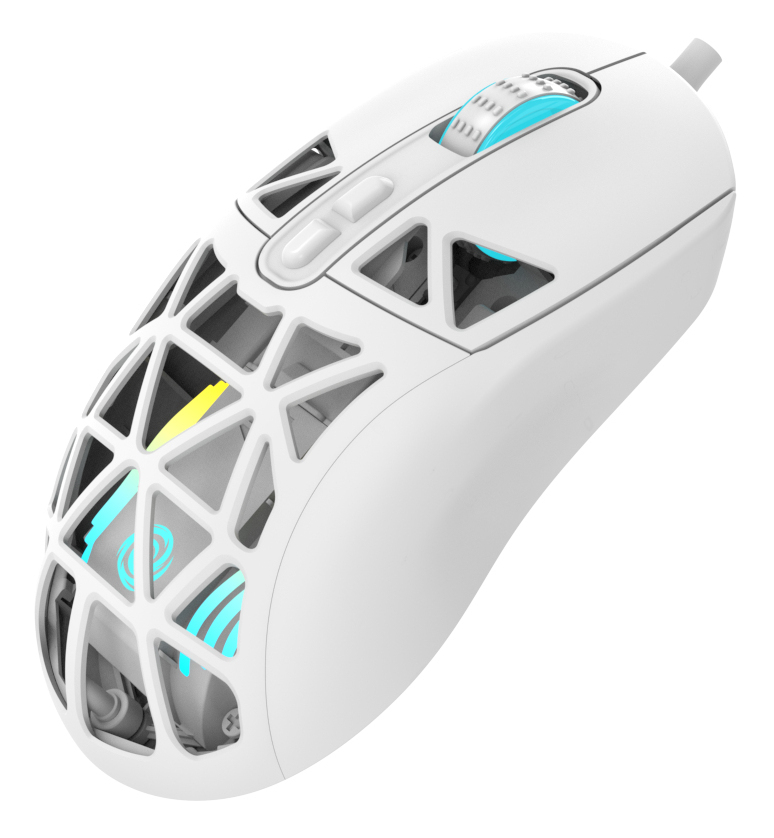 ONIVERSE - Souris gaming filaire Kryo - Luxion White (PC)