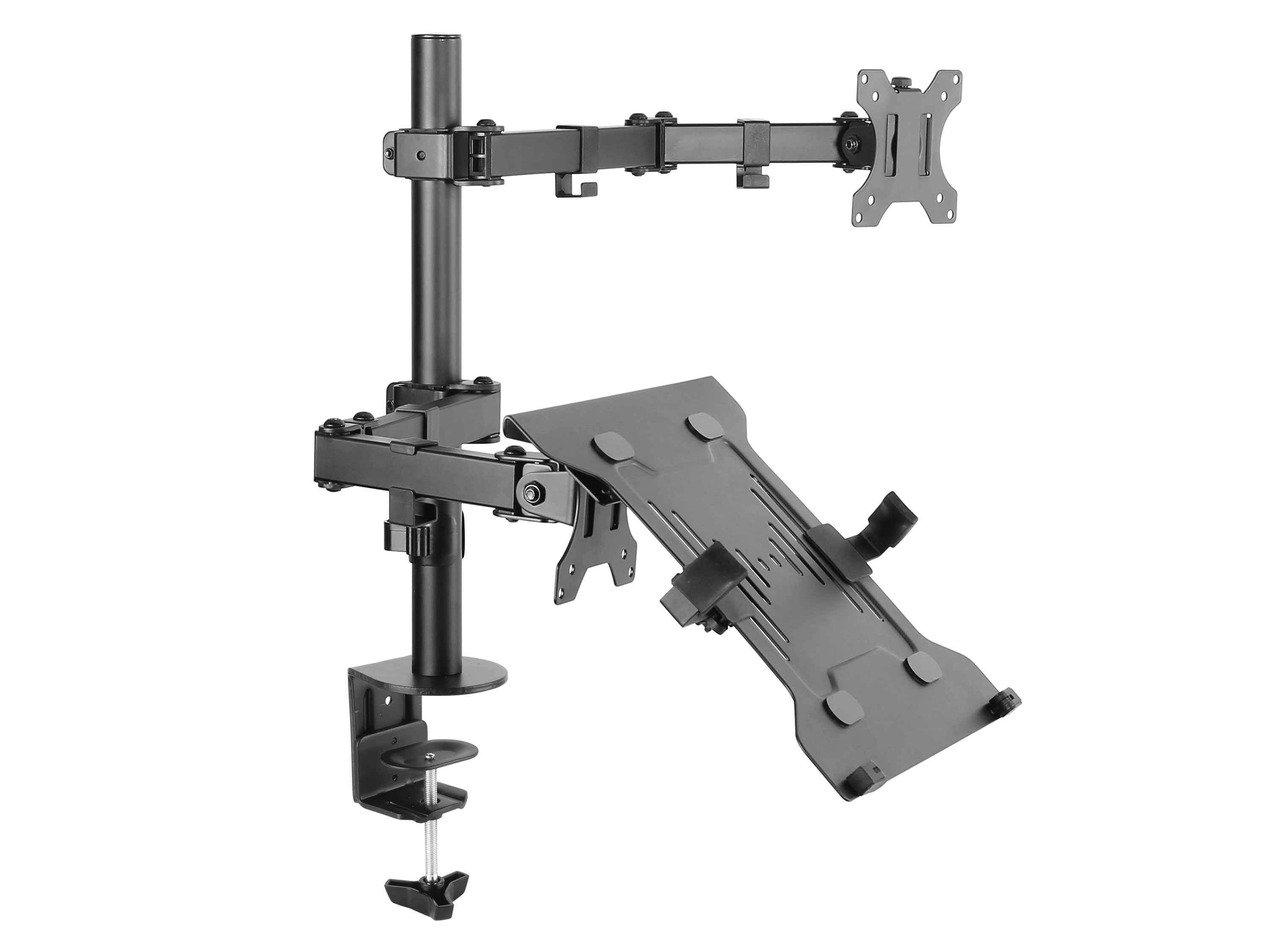 Support de bureau pour moniteur, ordinateur portable, à bras articulé, 13"-32
