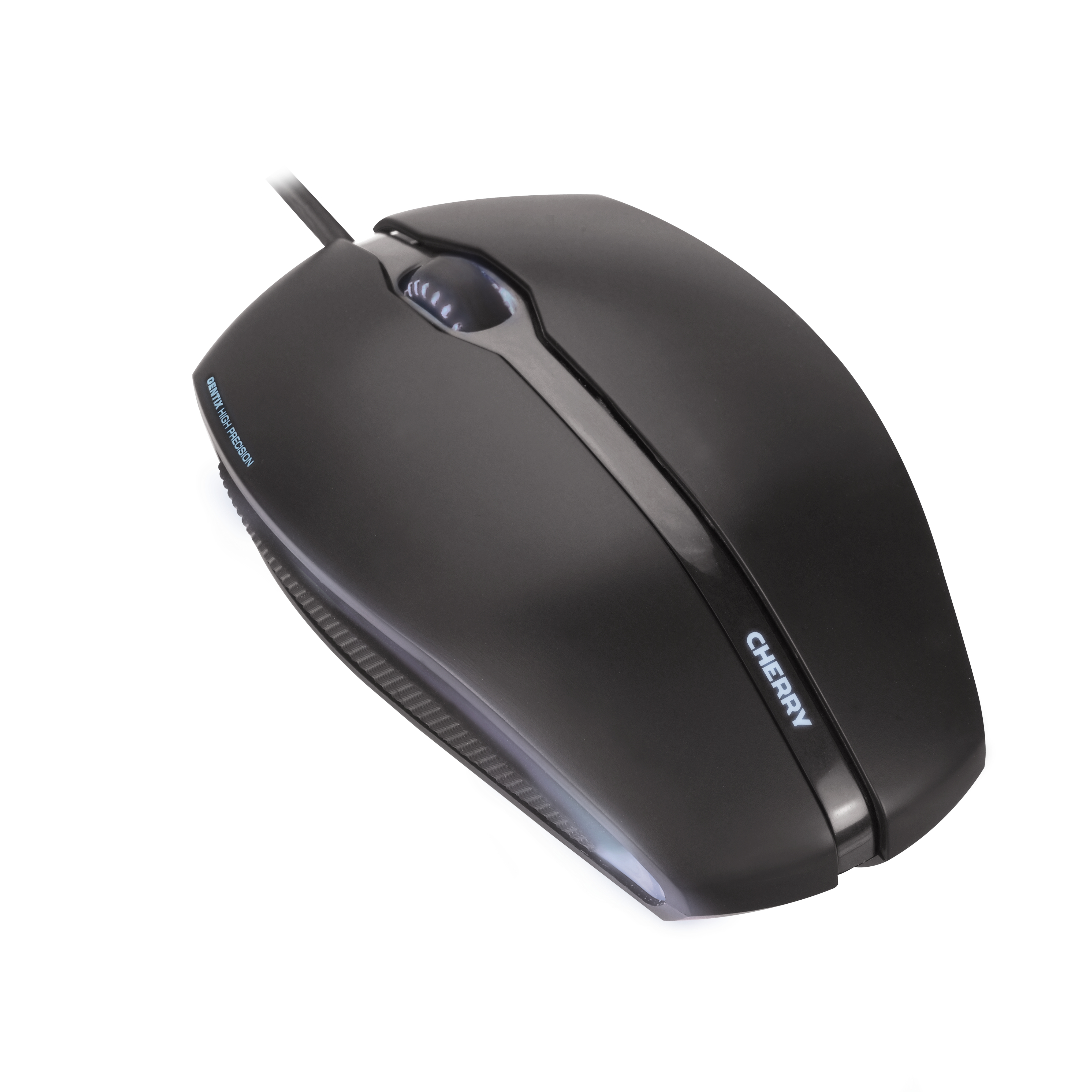 GENTIX CORDED ILLUMINATED MOUSE, Souris rétroéclairée, noir, USB