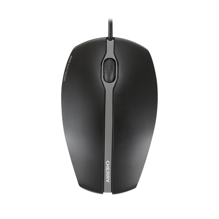 GENTIX SILENT Souris filaire, boutons silencieux sans clics, noir, USB