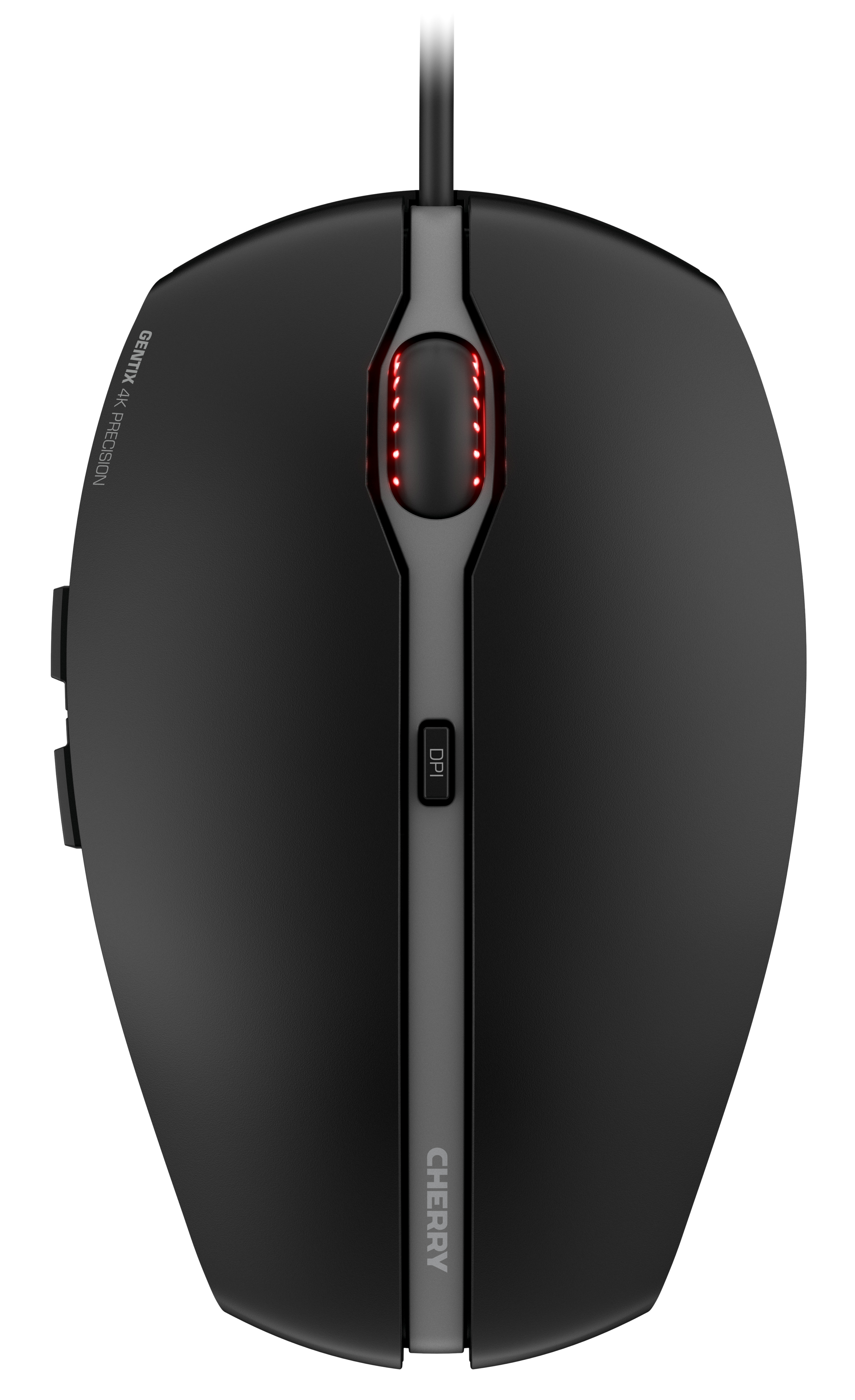 GENTIX 4K Souris filaire, noir, USB