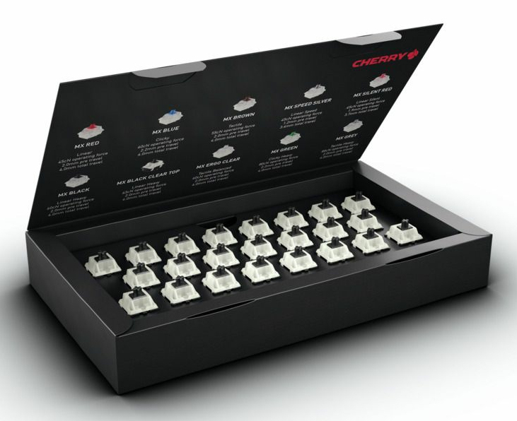MX Black Clear Top Switch Kit
