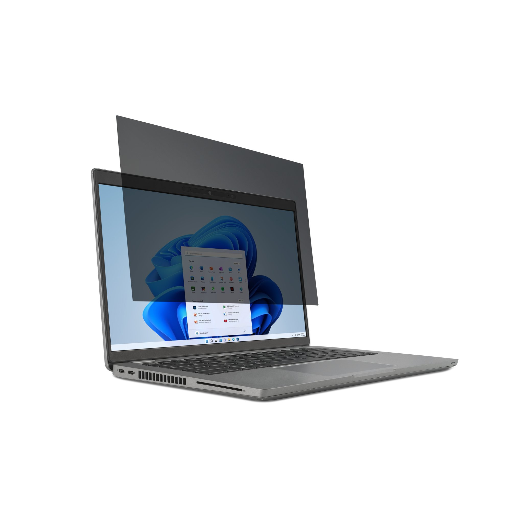 Filtre de confidentialité amovible à 2 directions pour ordinateurs portables 17" 16:10